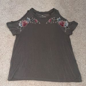 American Eagle Cold Shoulder Top